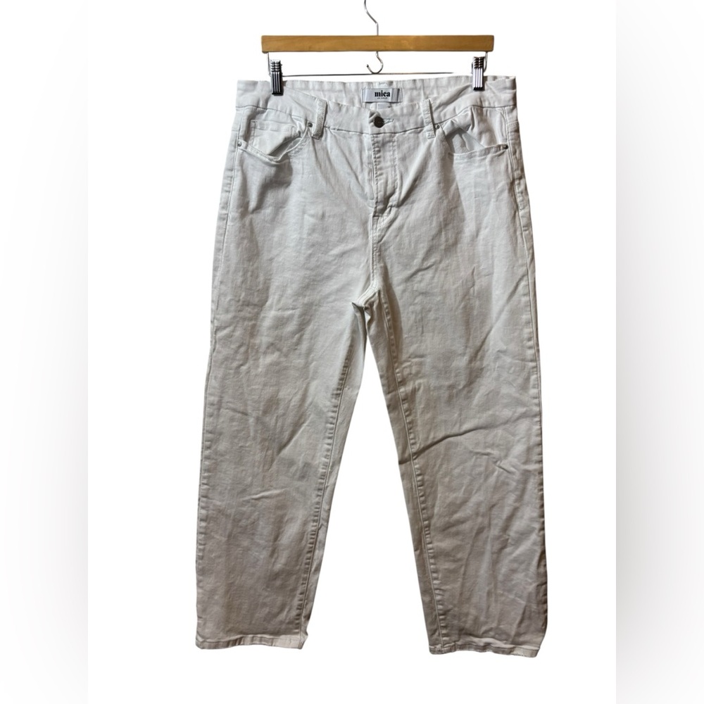 Mica | white denim jeans 14W